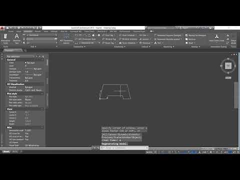 INERCIA Y CENTROIDE EN AUTOCAD - 4 PASOS