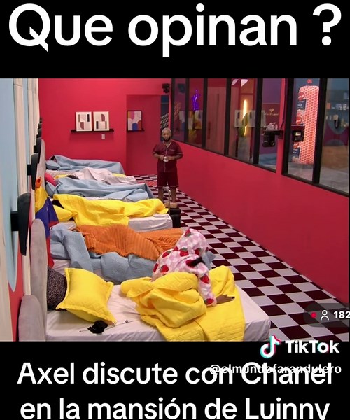 Axel and Chanel Discuss Life at Luinny's Mansion