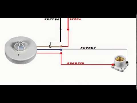 COMO CONECTAR SENSOR DE MOVIMIENTO