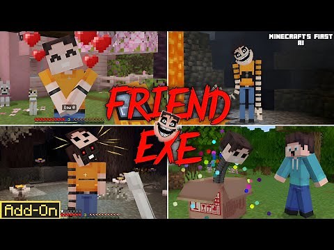 Friend.EXE Add-On Showcase | Minecraft Bedrock’s Scariest AI Friend