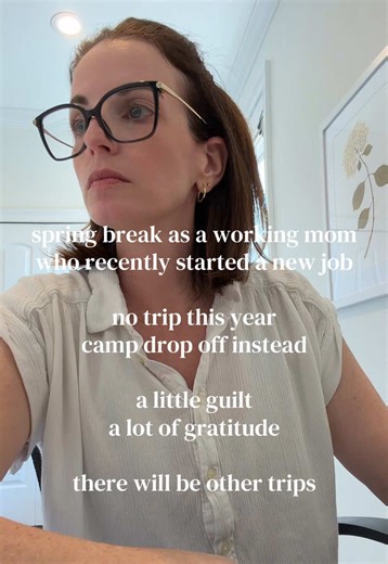 Remember not every spring break has to be a trip. Camp for my kids this week. The trips will come #workingparents #workingmom #springbreak #workingmomlife #parentlife