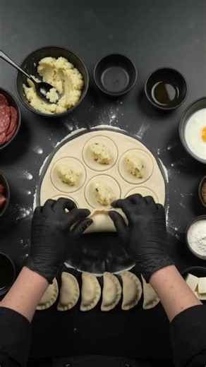 Making Pierogi from Scratch – Filling & Sealing