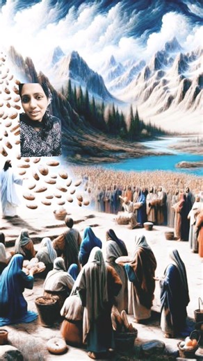 Great multiplication happened when the disciples gave what do they have to Jesus #holybible