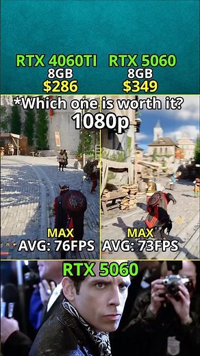 RTX 5060 8gb vs RTX 4060 Ti 8gb — Which one is worth it? 1080p