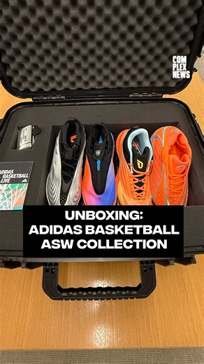 Complex Sneakers on Instagram: "ASW energy straight out the box. Adidas Basketball snapped with this one, here’s an unboxing of their collection ⭐️🔥"
