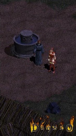 Diablo Nostalgia | Tristram & Deckard Cain by the Well