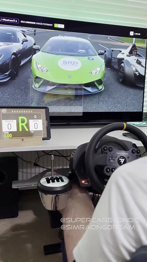 INSANE racing simulator! 🤯 @SimRacingDream 🙌 #racing #simulation #fyp #supercarblondie