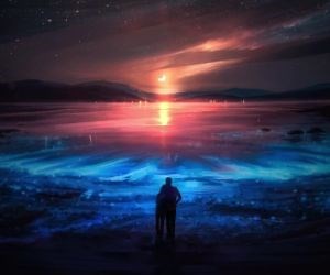 Evening Love Couple Live Wallpaper