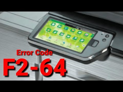 Error Code F2-64 Sharp MX-5140