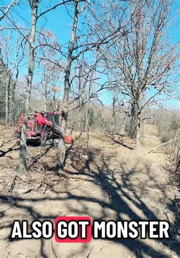 Got Monster out here working today..