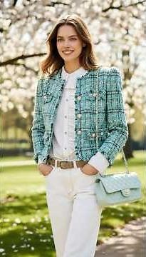 2026 봄 트위드 스트릿 패션 가이드 Tweed Jacket Lookbook 2026 | Effortless Street Style & Sophisticated Outfits