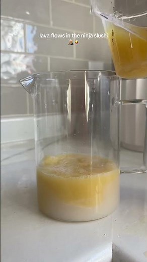 Lava flows in the ninja slushi!