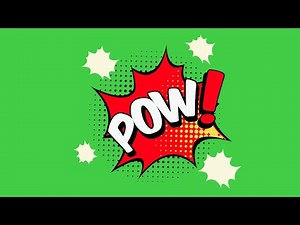 POW COMIC OVERLAY EFFECTS FOR EDITS