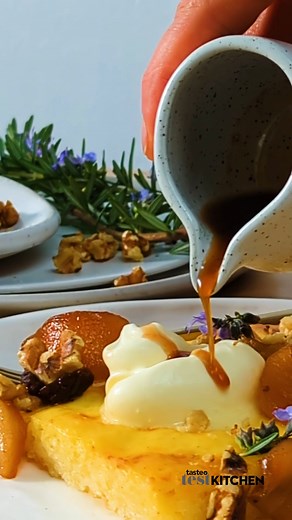 Take regular rice pudding to the next level...in your air fryer. Recipe: https://www.taste.com.au/recipes/matt-prestons-air-fried-rice-pudding-recipe/kqbxua45 | Taste.com.au