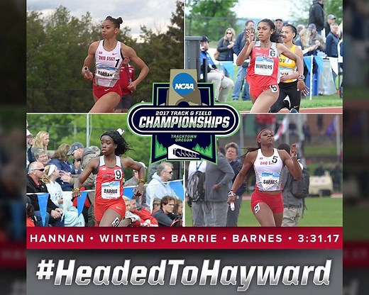 🏃💨 Good luck Ohio State University Track & Field and Cross Country competing at NCAA Championships🏆 this week in Eugene,Ore. Eight individuals and three relay teams represent the Buckeyes🌰! #GoBucks | ohiostatebuckeyes.com | Ohio State Buckeyes