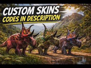 Diabloceratops Custom Skins Showcase | The Isle Evrima (Code in Description)