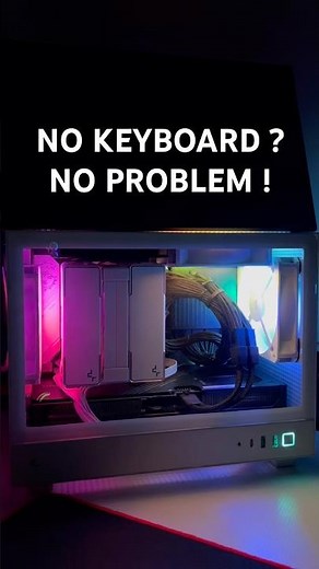 How to use a Windows PC without Keyboard ⌨️ (Mouse only) #shorts #pc #onscreenkeyboard #windowstips