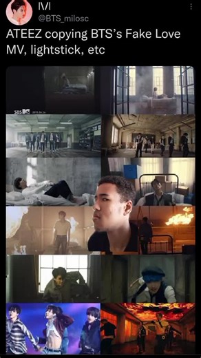 #greenscreen look what I've come across on Twitter , fyi this was made by an AMRY😂😂😂 #ateez #bts #btsarmy #army #atiny #plagiarism