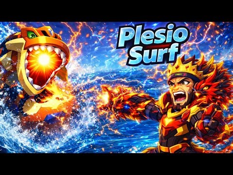 FOUGHT FOR MY LIFE Against This Boss… Plesio Surf Went CRAZY