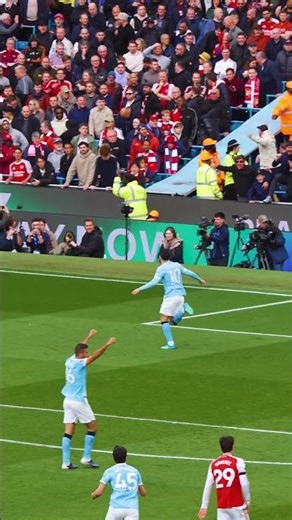 Cherki went past how many players!? 🤯 #mancity #football #premierleague #shorts #ytshorts #goals