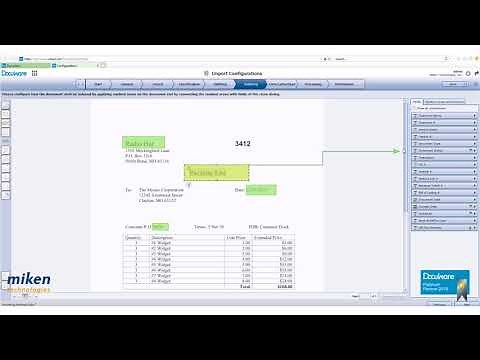 DocuWare How-to Build an Import Configuration