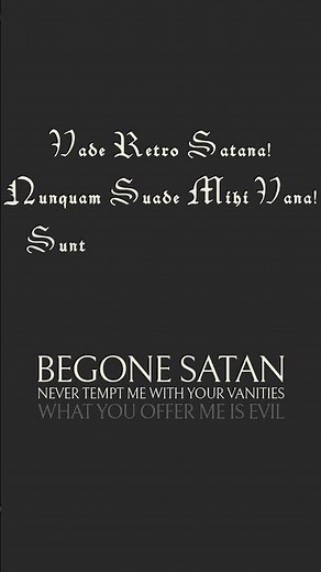 BEGONE SATAN
