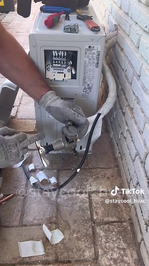 LG Mini Split Outdoor Unit Installation Guide: Part 2