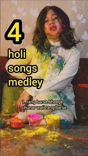 holi hits medley (4 holi songs) #happyholi #holi #holispecial