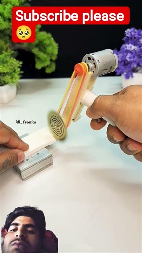 Dc motor mini cutter machine #shorts #viral #cutter