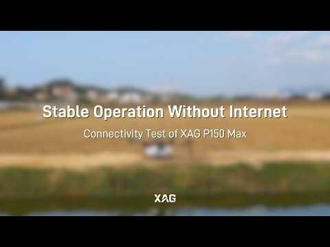 XAG Field Test | P150 Max Network Stability in Operation