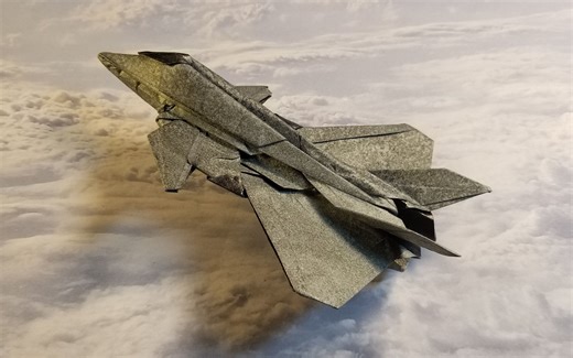 【纸飞机】歼20战机 Jayson Merrill设计