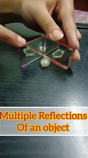 Why One Object Looks Like Many #scienceshorts #experiment #youtubeshorts