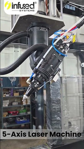 Unveiling the Future of Laser Cutting | 5-Axis Laser Machine Launch by Infused Systems