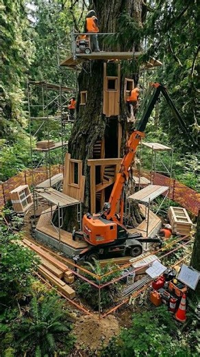 Building an Incredible Spiral Stair Tree House | Start to Finish