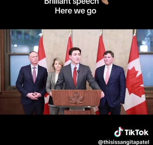 Justin Trudeau's Eloquent Speech on Tariffs Impact