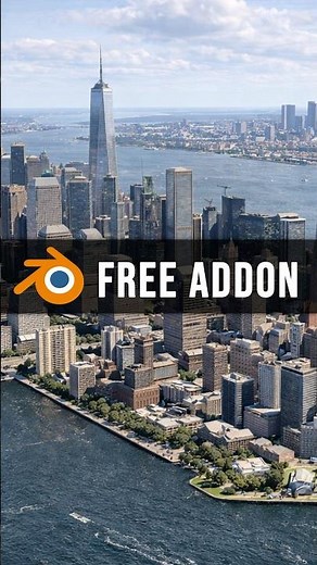 THIS CITY BLENDER ADDON IS INSANE! 🏙️