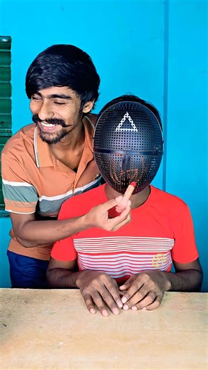 Little Brother Pranks a Squid Game Guard with Lipstick 😱💄 | Ending Is HILARIOUS!