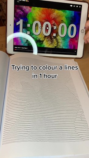 Challenging 1-Hour Drawing: Dots, Lines, and Spirals