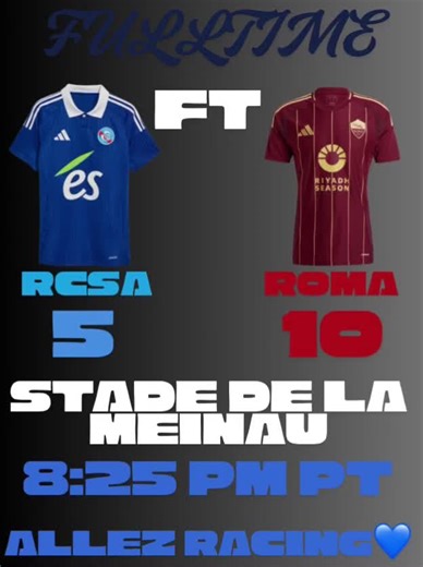 Ok bro we lost again to them 💔, gg to them tho @AS Roma (Brookhaven club)