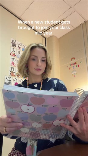 New Student Surprise in Class!