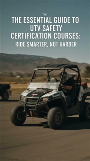 UTV safety certification courses #offroadlife #DreamScreenAI #utv #utvsafetycertificationcourses