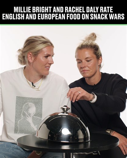"It's like sheep balls or something like that!" 🐑🤢 Euro 2022 winners Millie Bright and Rachel Daly weren't fans of pickled walnuts as they took on Snack Wars 😂 | SPORTbible