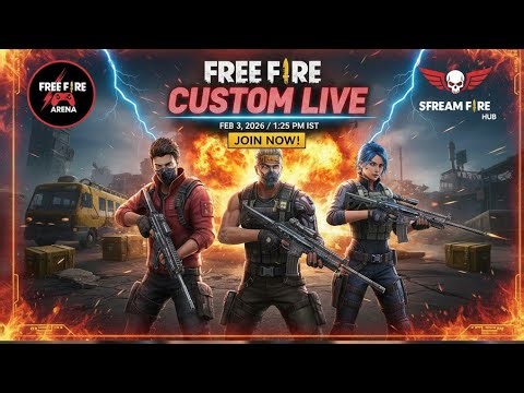 Free fire live stream