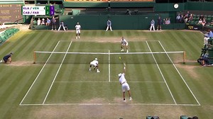 2.1M views · 522 shares | Stop what you’re doing and watch these skills! Doubles at its finest... | Wimbledon | Facebook