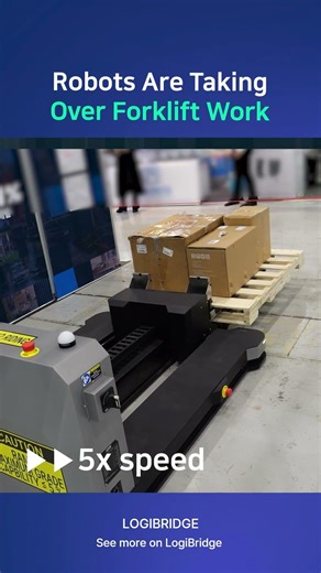 SEER Robotics AGV Forklift SPT-1000 | Automated Guided Vehicle with High Pallet Compatibility