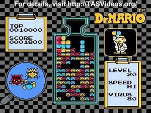 TAS HD: NES Dr. Mario (JPN/USA) in 01:12.83 by CtrlAltDestroy