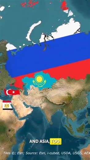 Countries That Touch Two Continents