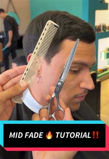 Mid Fade Tutorial for Barbers: Step by Step Guide