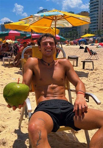Recovering from Carnaval in Ipanema, Brazil