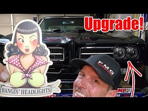 Super Bright LED Headlights for Classic Cars by Bangin Headlights. Install into my 69 Pontiac GTO
